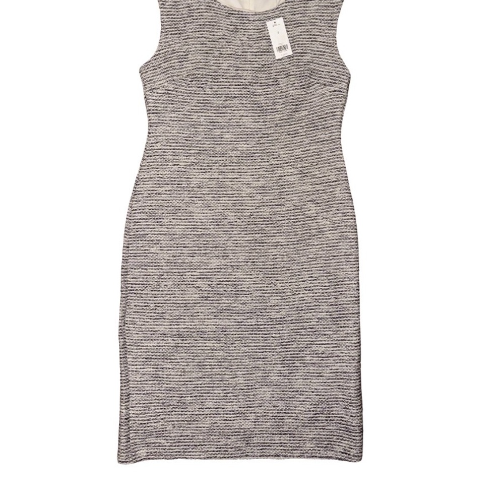 NWT Banana Republic Textured Gray Midi Dress